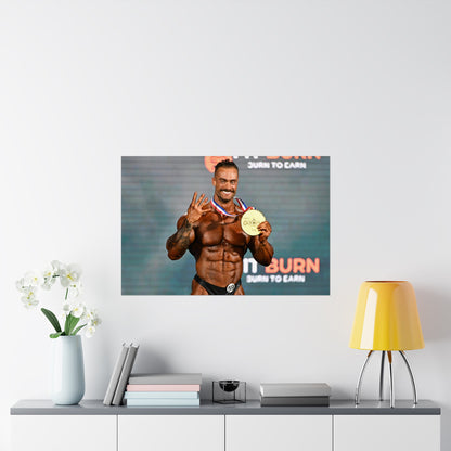 Chris Bumstead Wins Fourth Mr. Olympia Poster