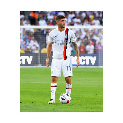 Christian Pulisic Playing For AC Milan Poster