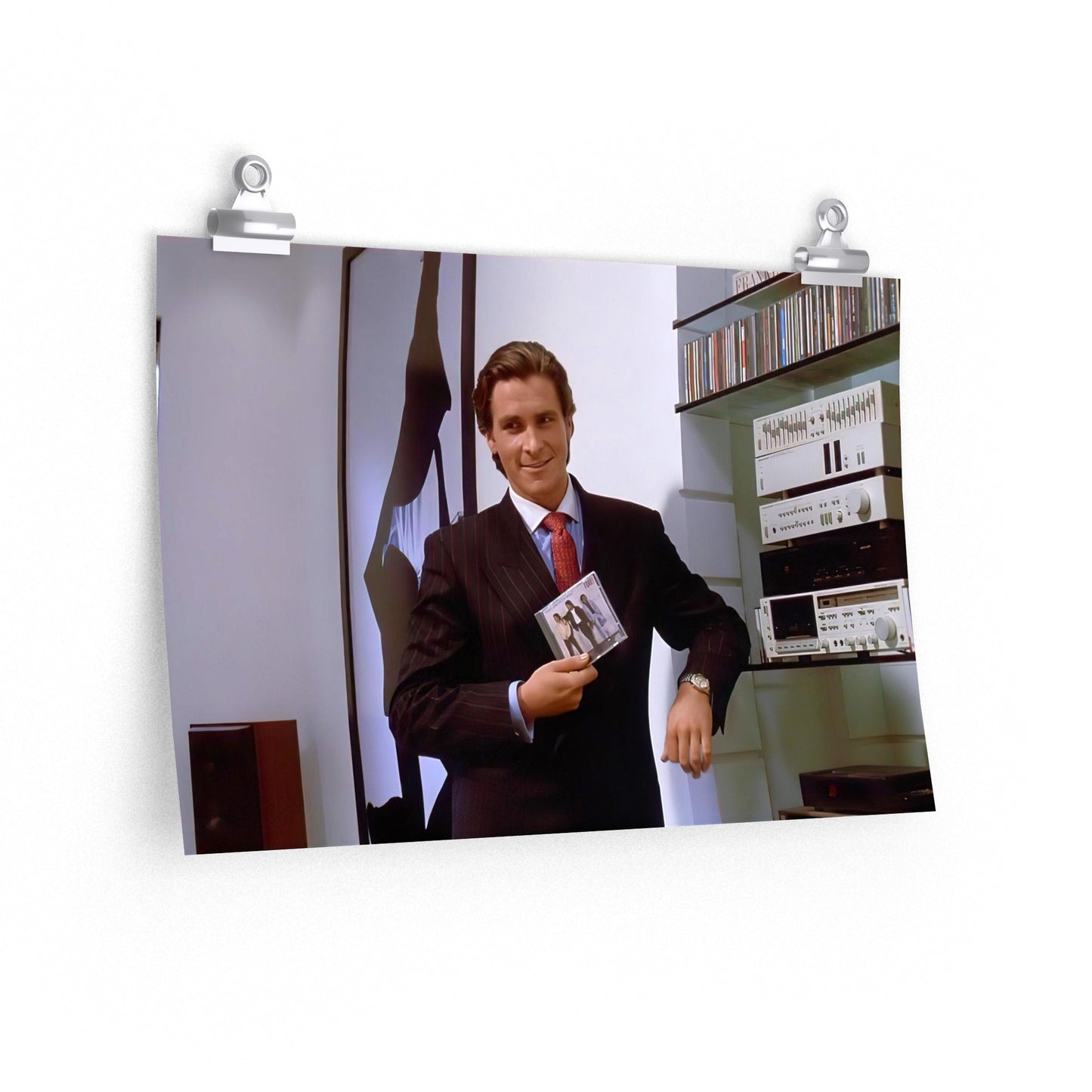 American Psycho Huey Lewis And The News Scene Poster