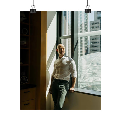 Billionaire Amazon Founder Jeff Bezos Poster