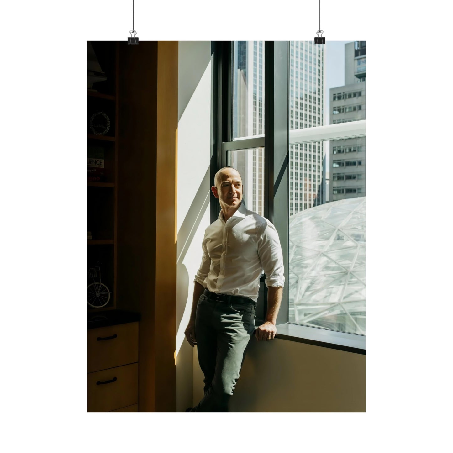 Billionaire Amazon Founder Jeff Bezos Poster